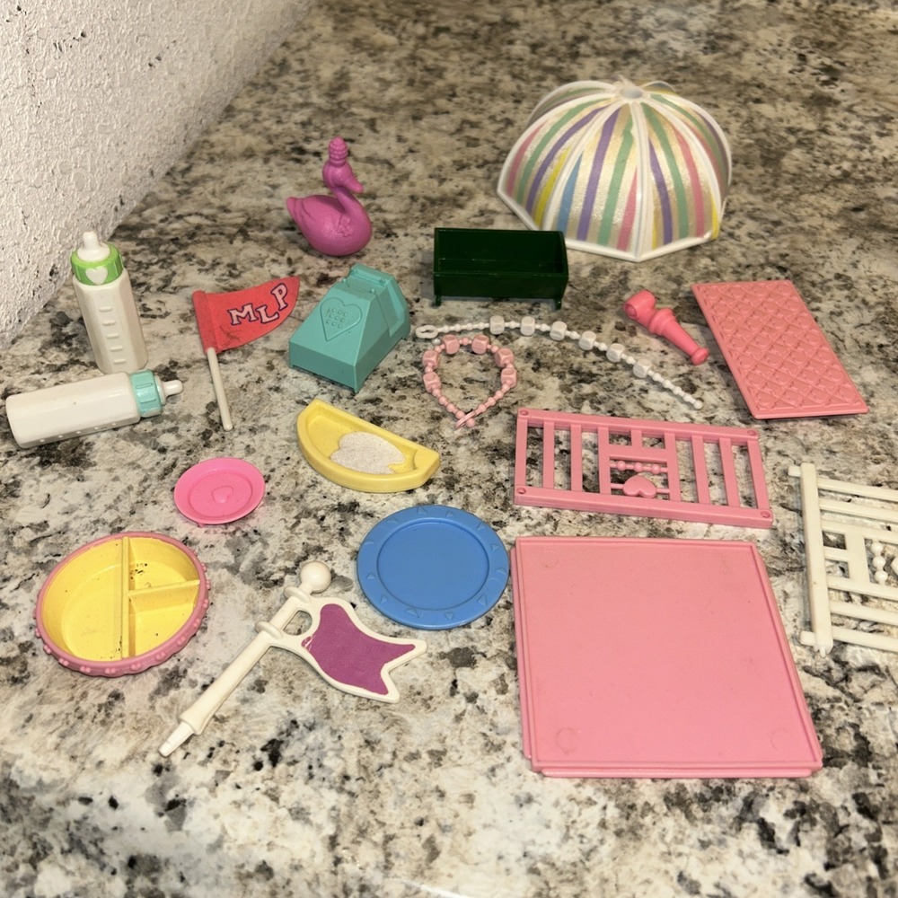 My‎ Little Pony Vintage G1 MLP Parts And Accessories B3